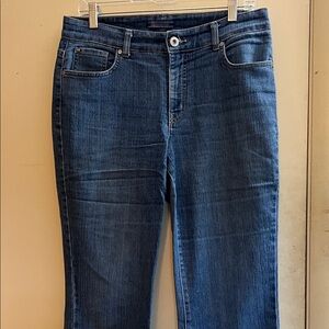 Dark Blue Women's Straight Jeans